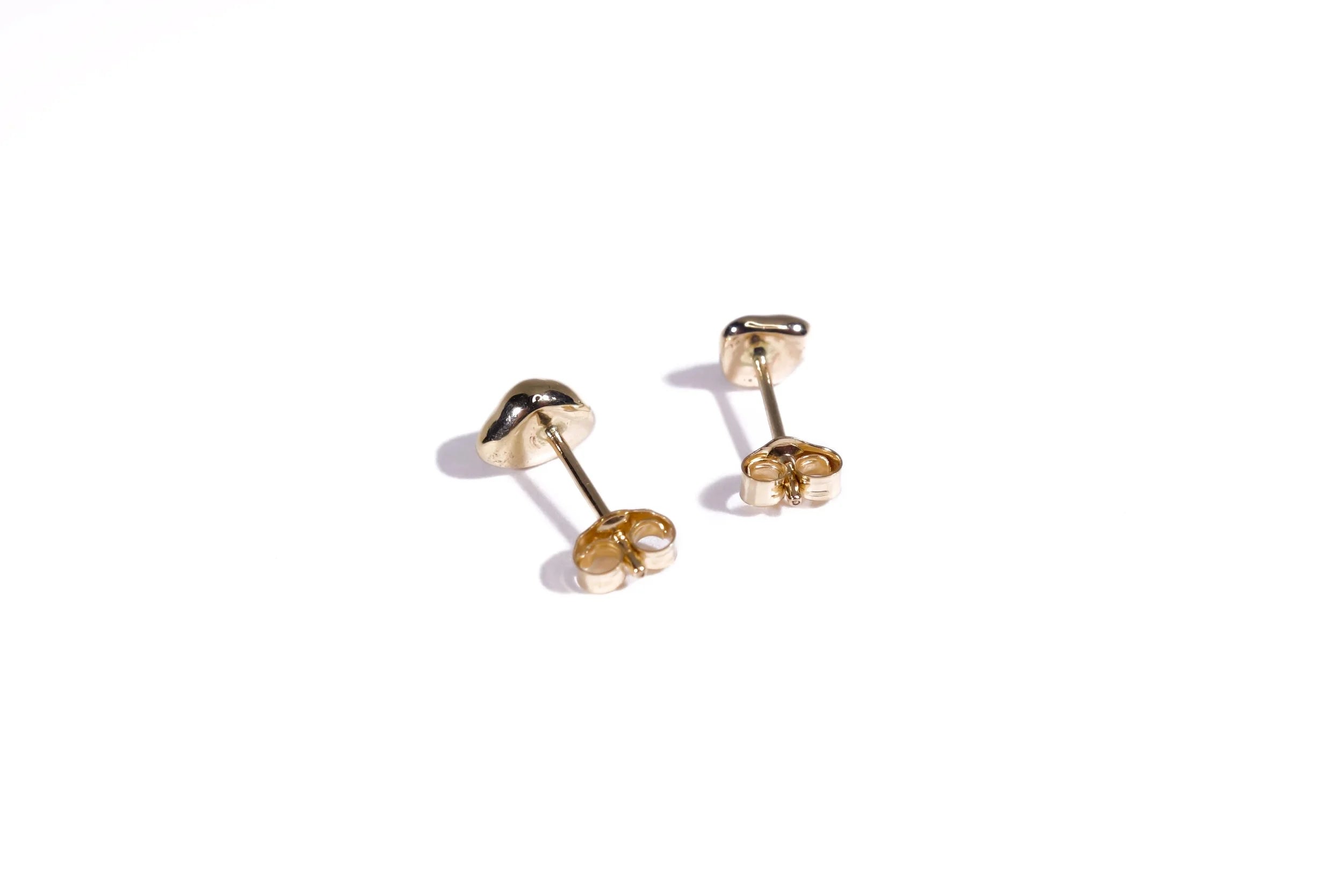Talisman Fine Jewelry Diamond Mini Orb Stud in 14k Recycled Gold
