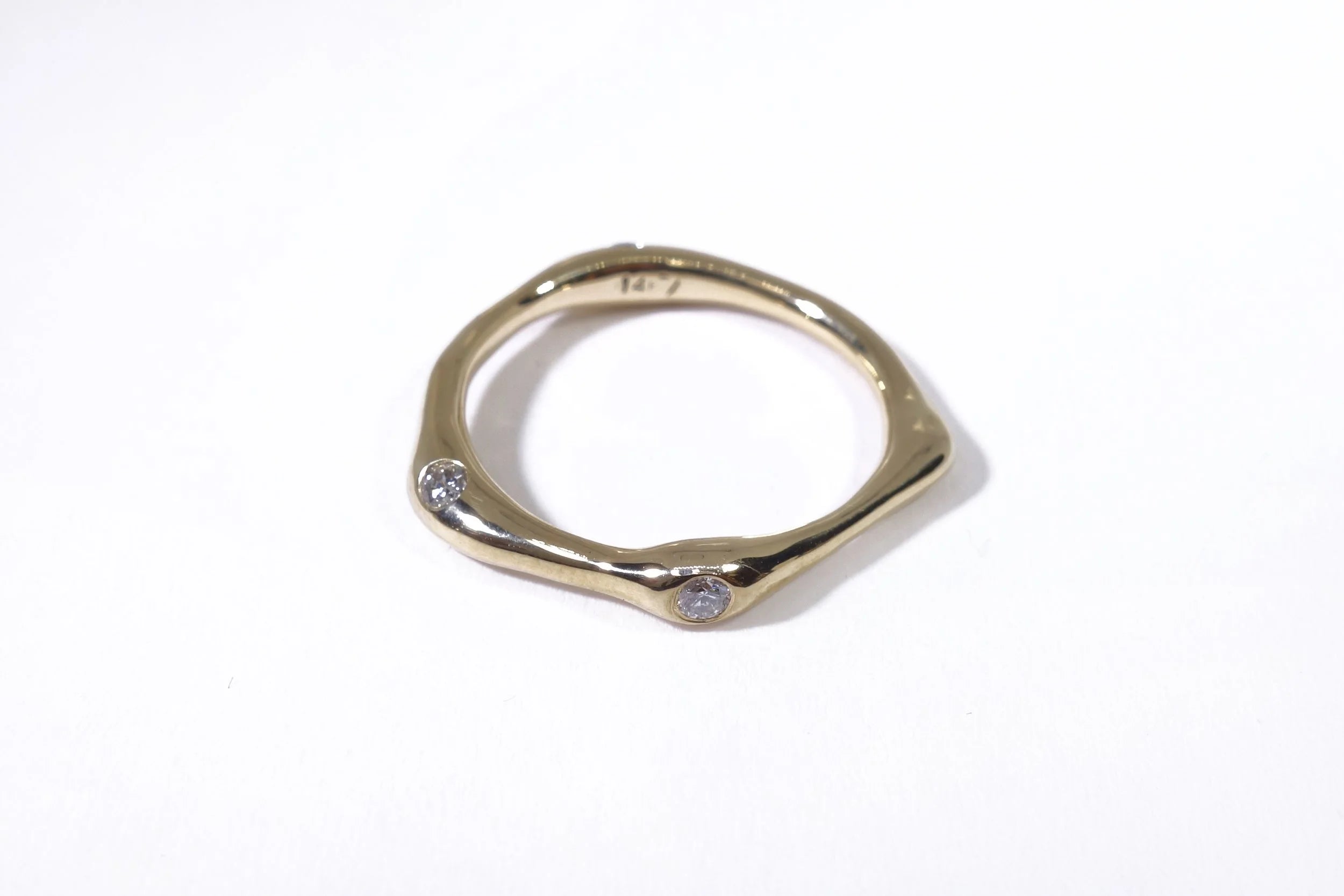Talisman Fine Jewelry Diamond Sirius C Ring in Diamond & 14k Recycled Gold