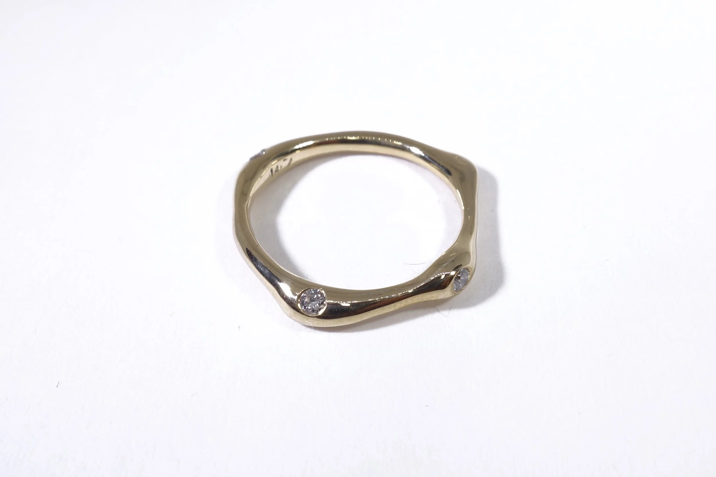 Talisman Fine Jewelry Diamond Sirius C Ring in Diamond & 14k Recycled Gold