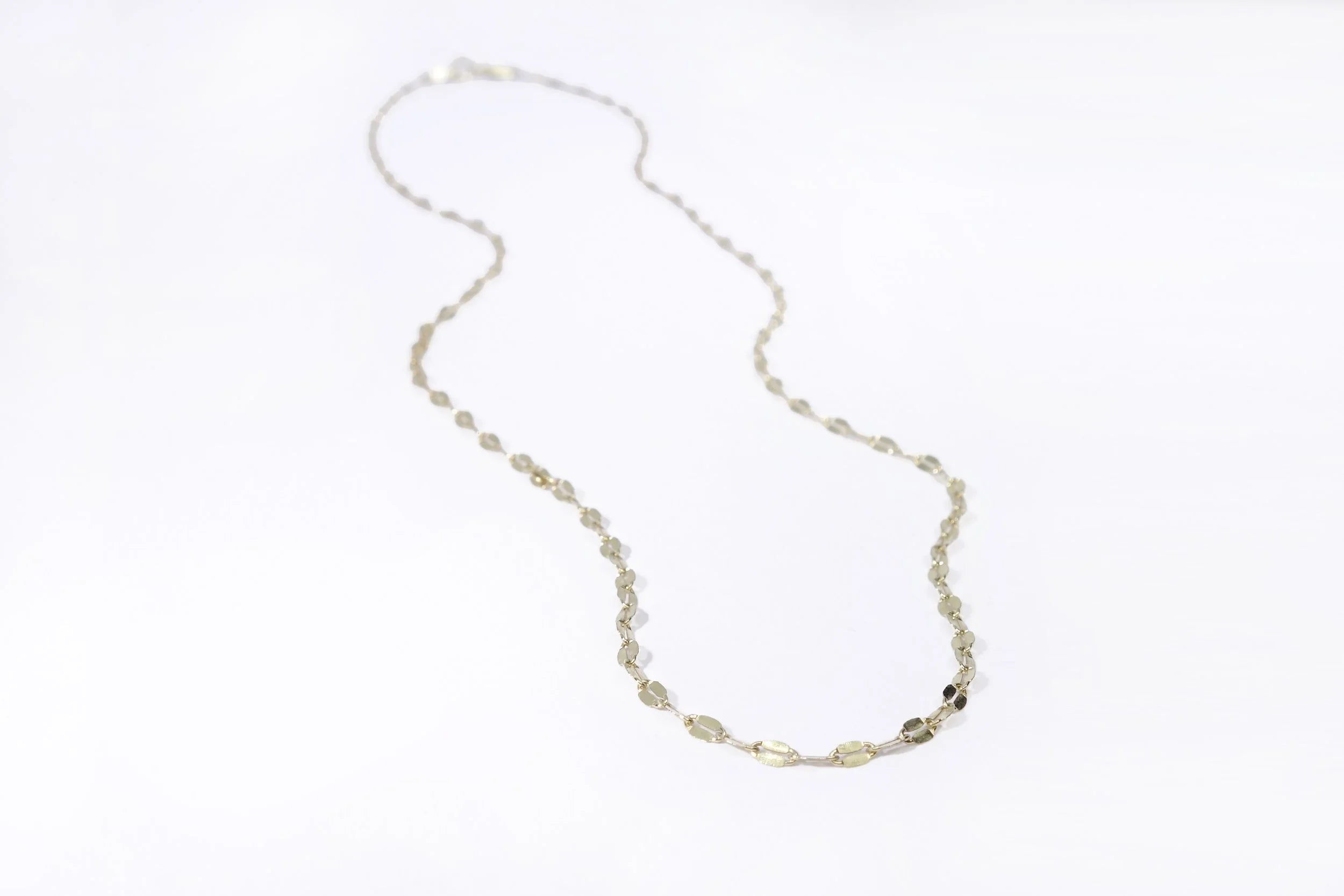 Talisman Fine Jewelry Gold Double Mirror Chain in 14k Gold