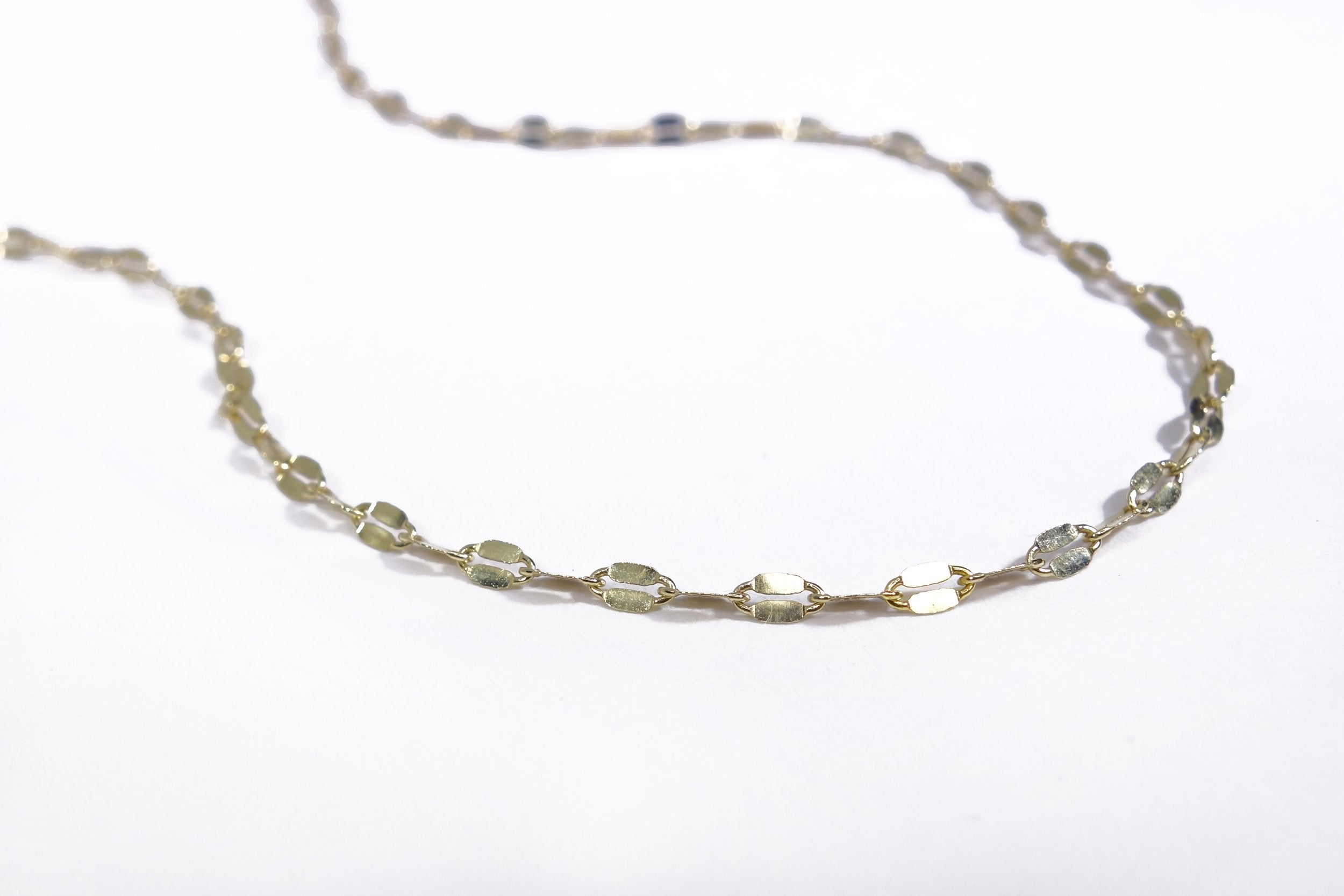 Talisman Fine Jewelry Gold Double Mirror Chain in 14k Gold