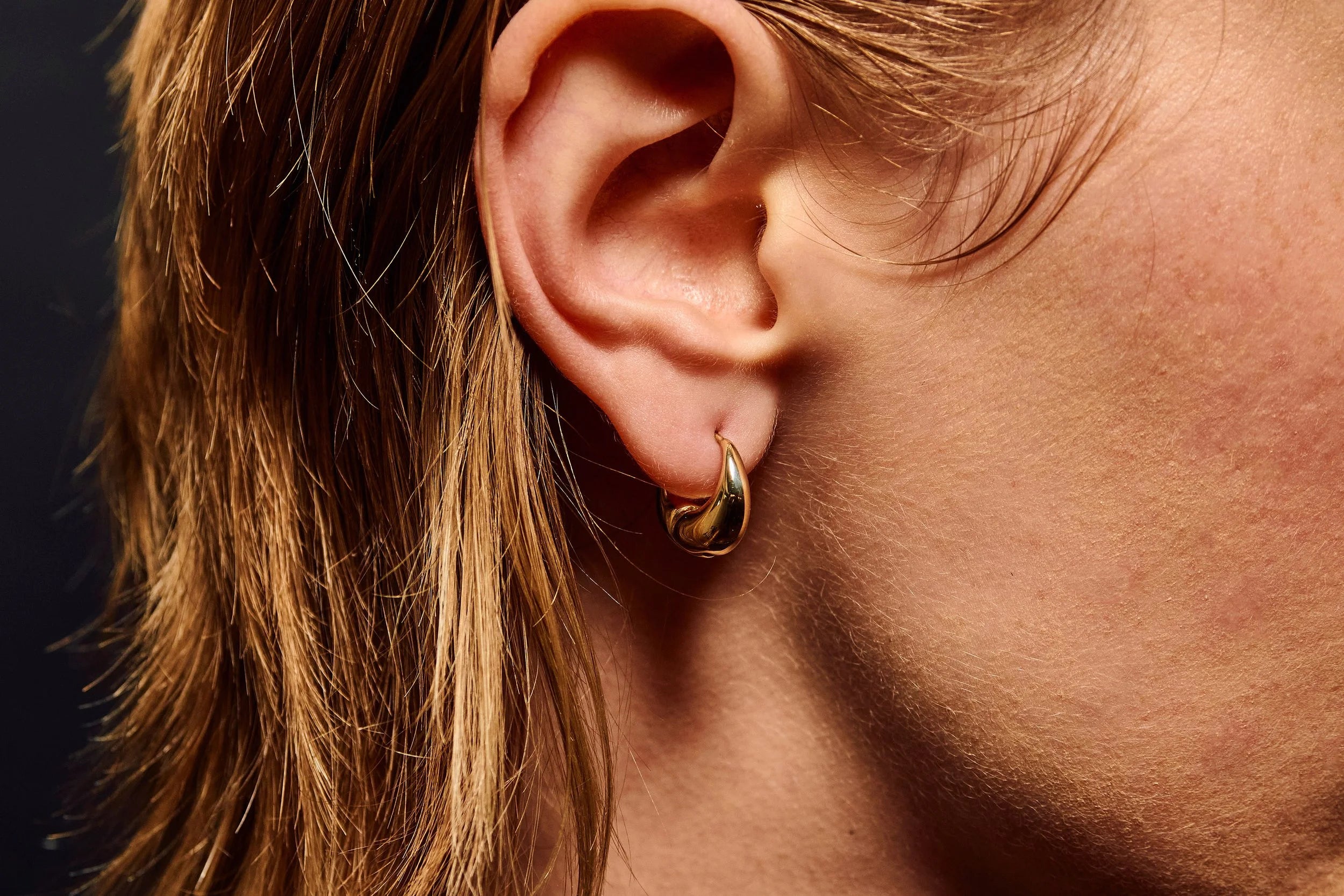 Talisman Fine Jewelry Athena Hug Hoops in 14k Recycled Gold