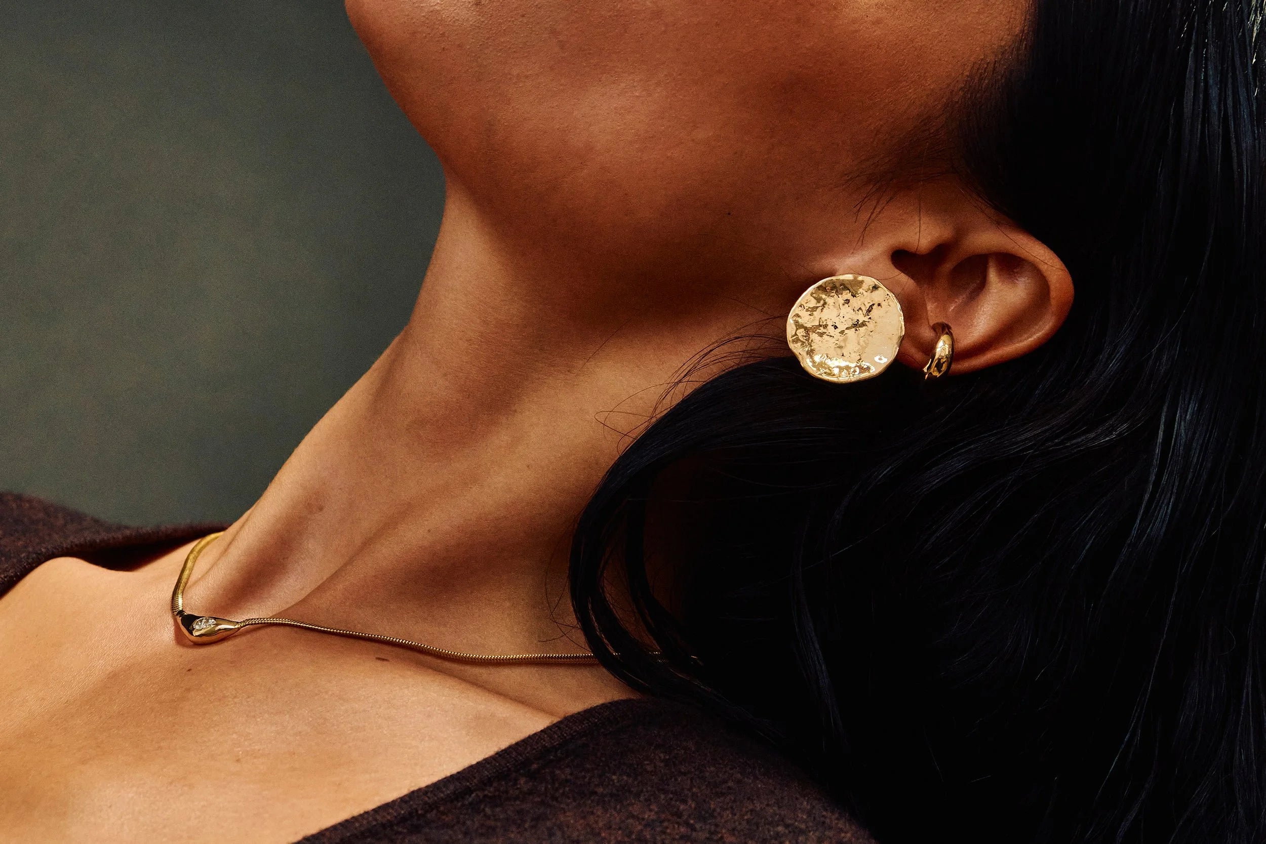 Talisman Fine Jewelry Delphi Ear Cuff in 14k Recycled Gold
