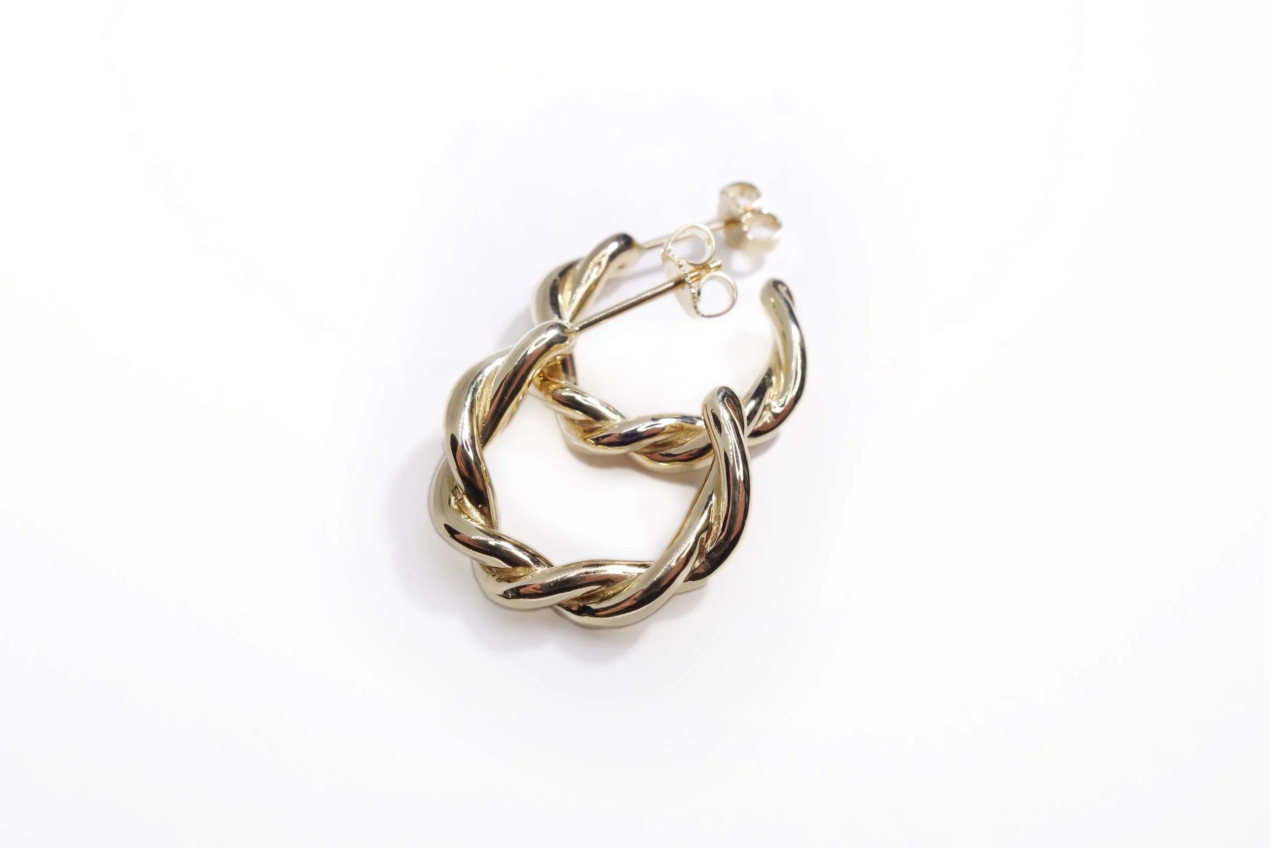 Talisman Fine Jewelry Helix Hoops in 14k Gold