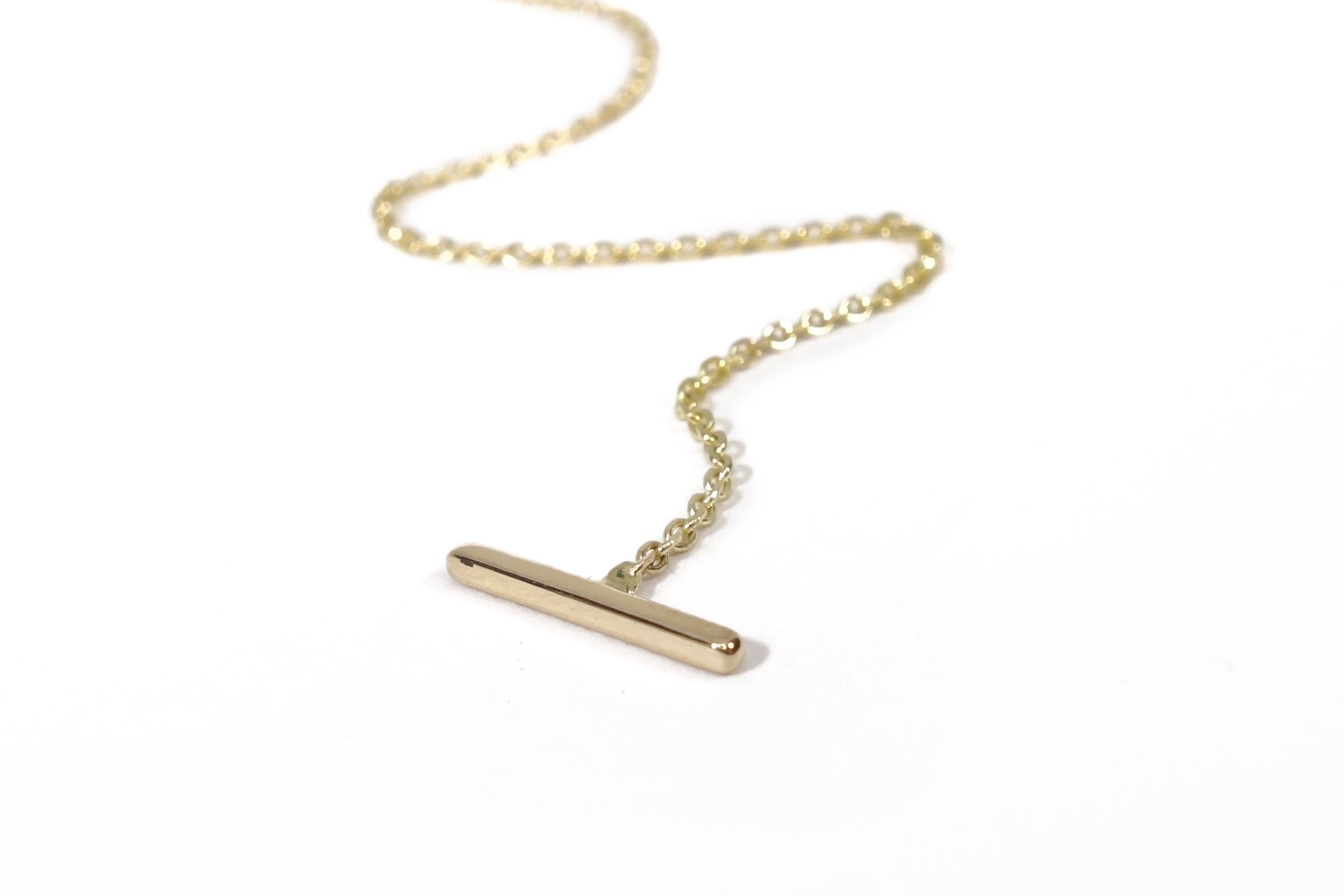 Talisman Fine Jewelry Linear Threader in 14k Gold