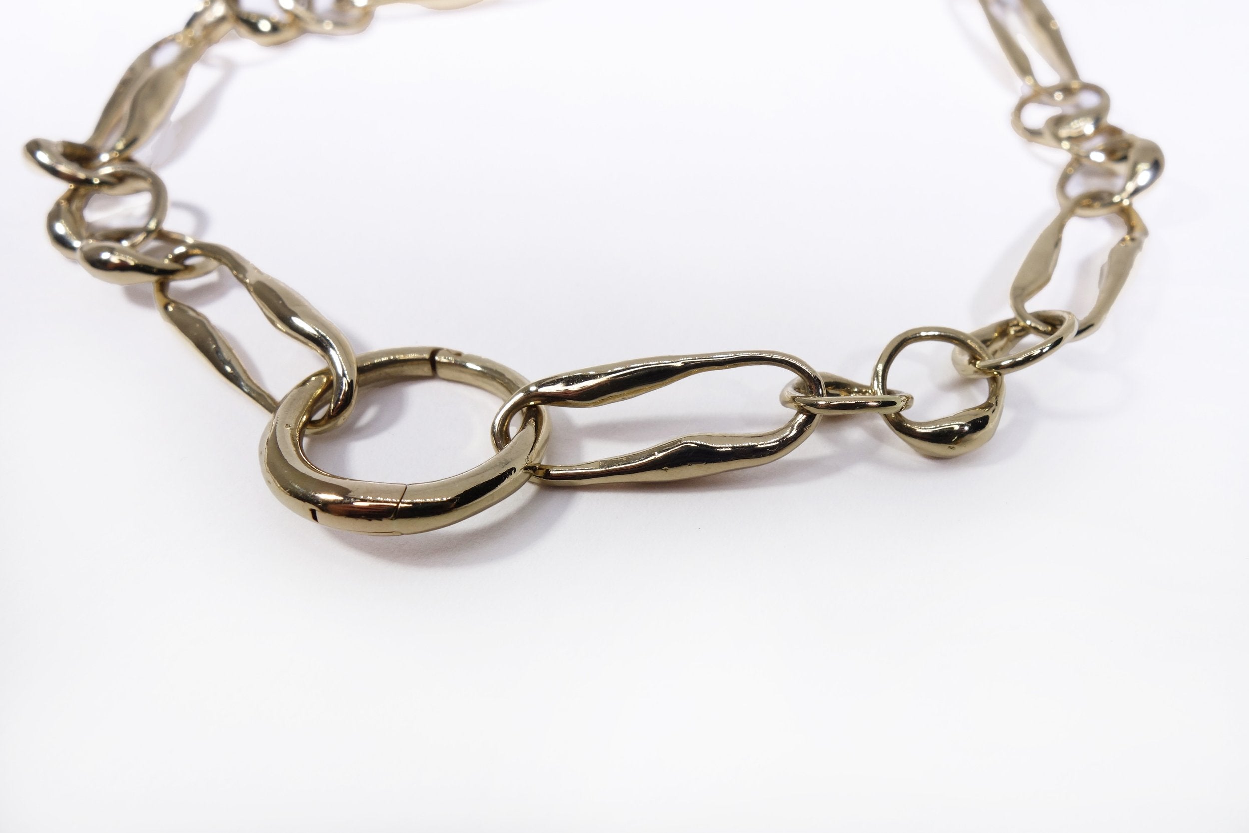 Talisman Fine Jewelry Metanoia Handmade Chain in 14k Recycled Gold