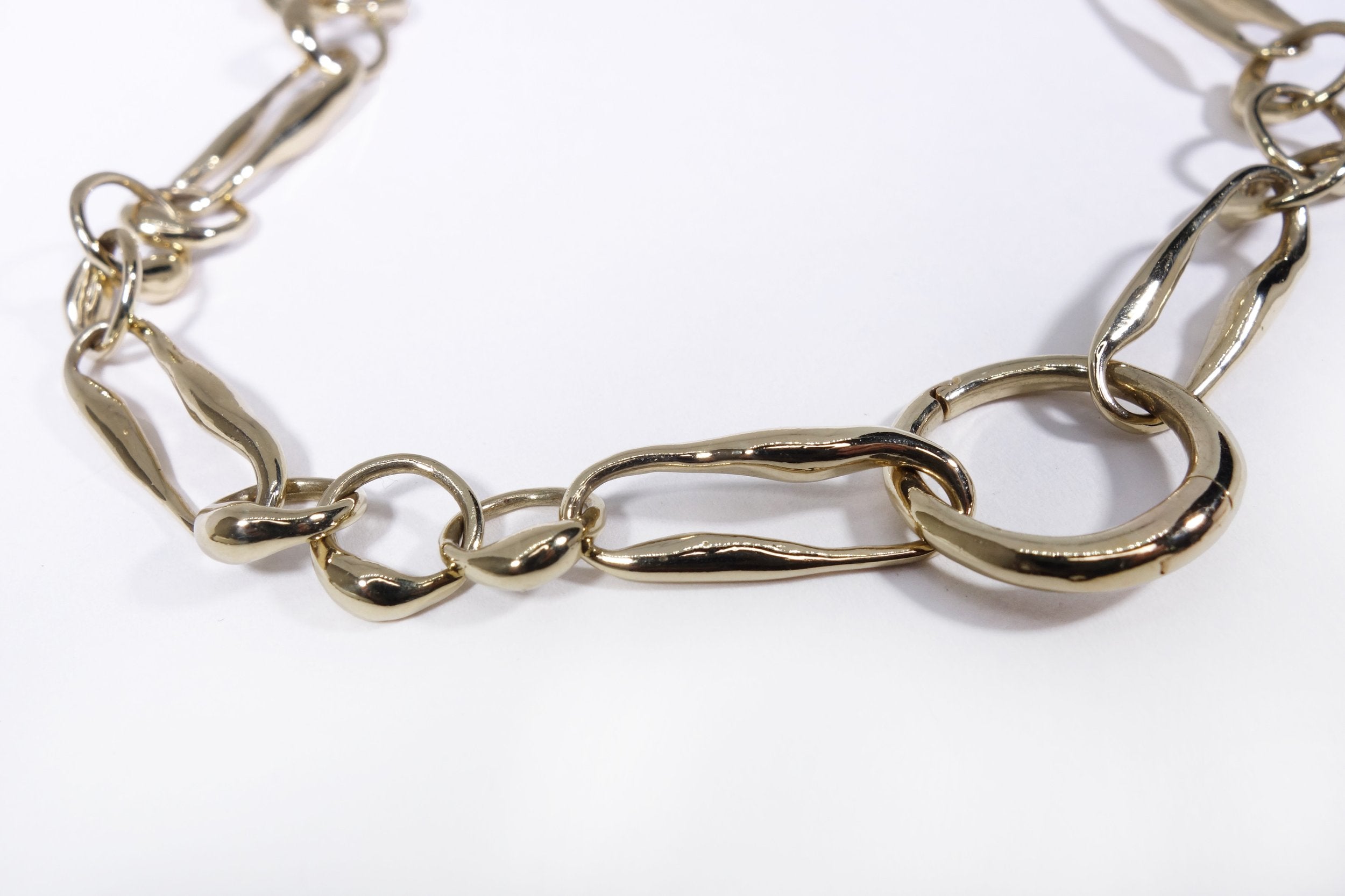 Talisman Fine Jewelry Metanoia Handmade Chain in 14k Recycled Gold