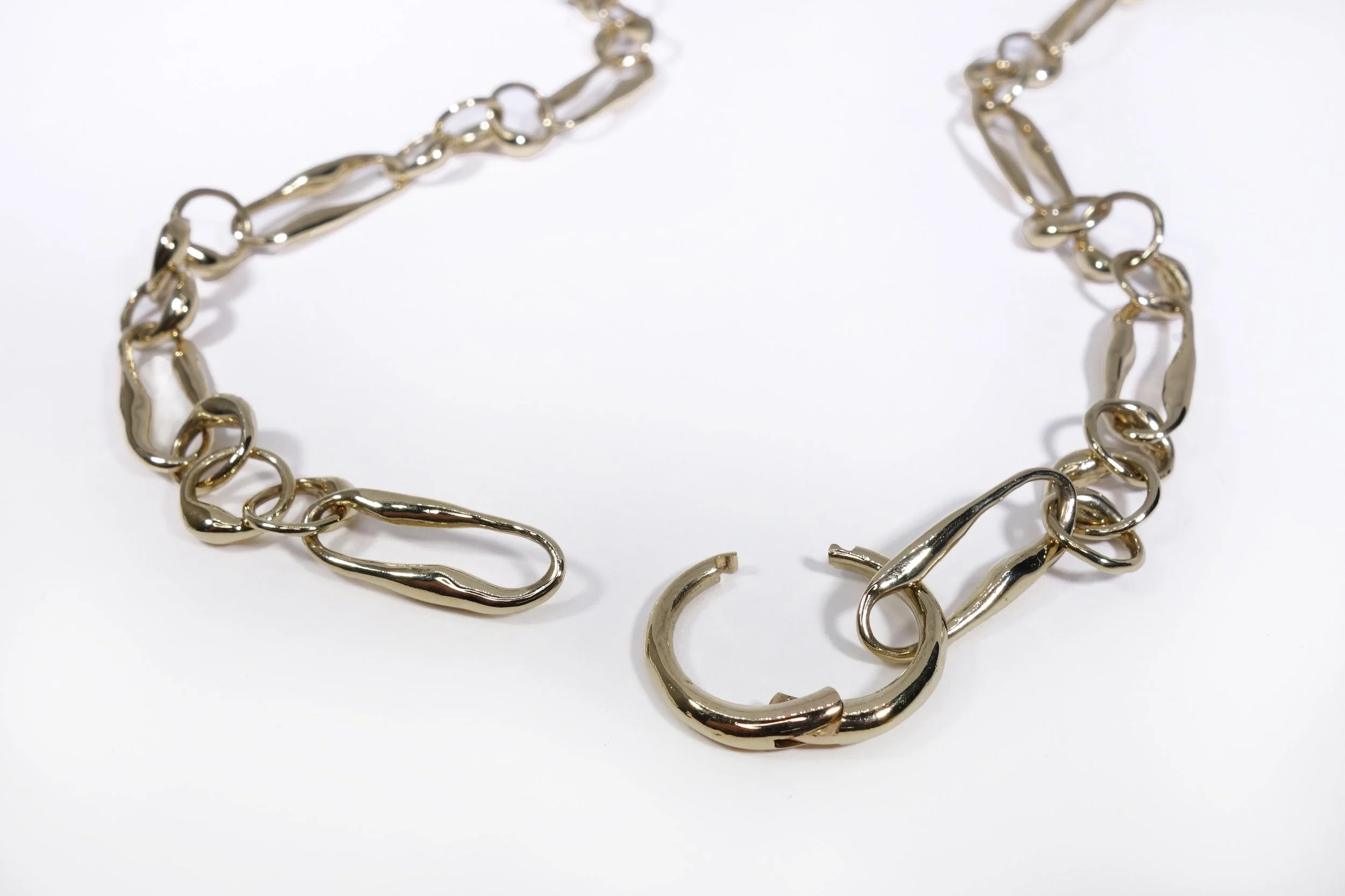 Talisman Fine Jewelry Metanoia Handmade Chain in 14k Recycled Gold