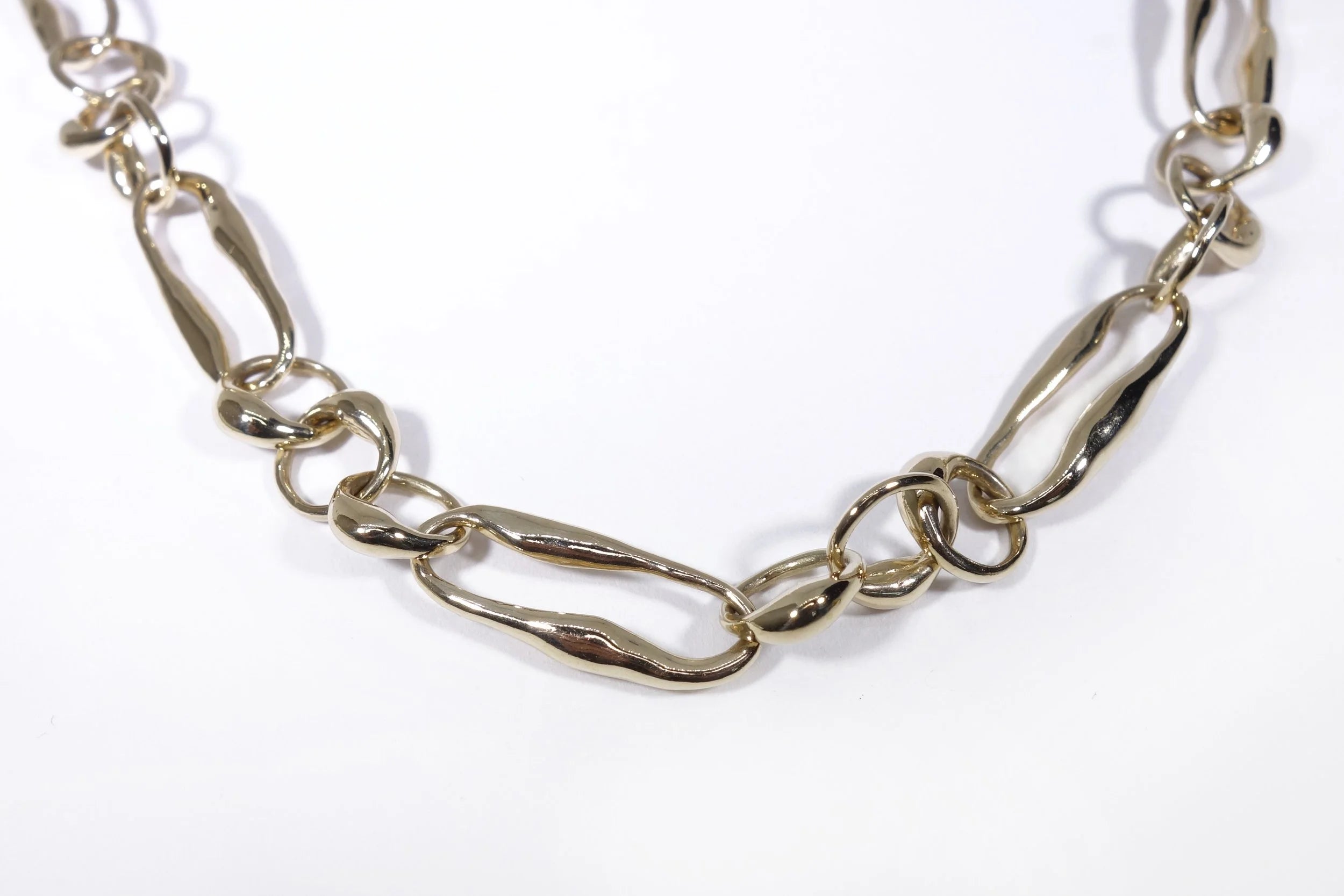 Talisman Fine Jewelry Metanoia Handmade Chain in 14k Recycled Gold