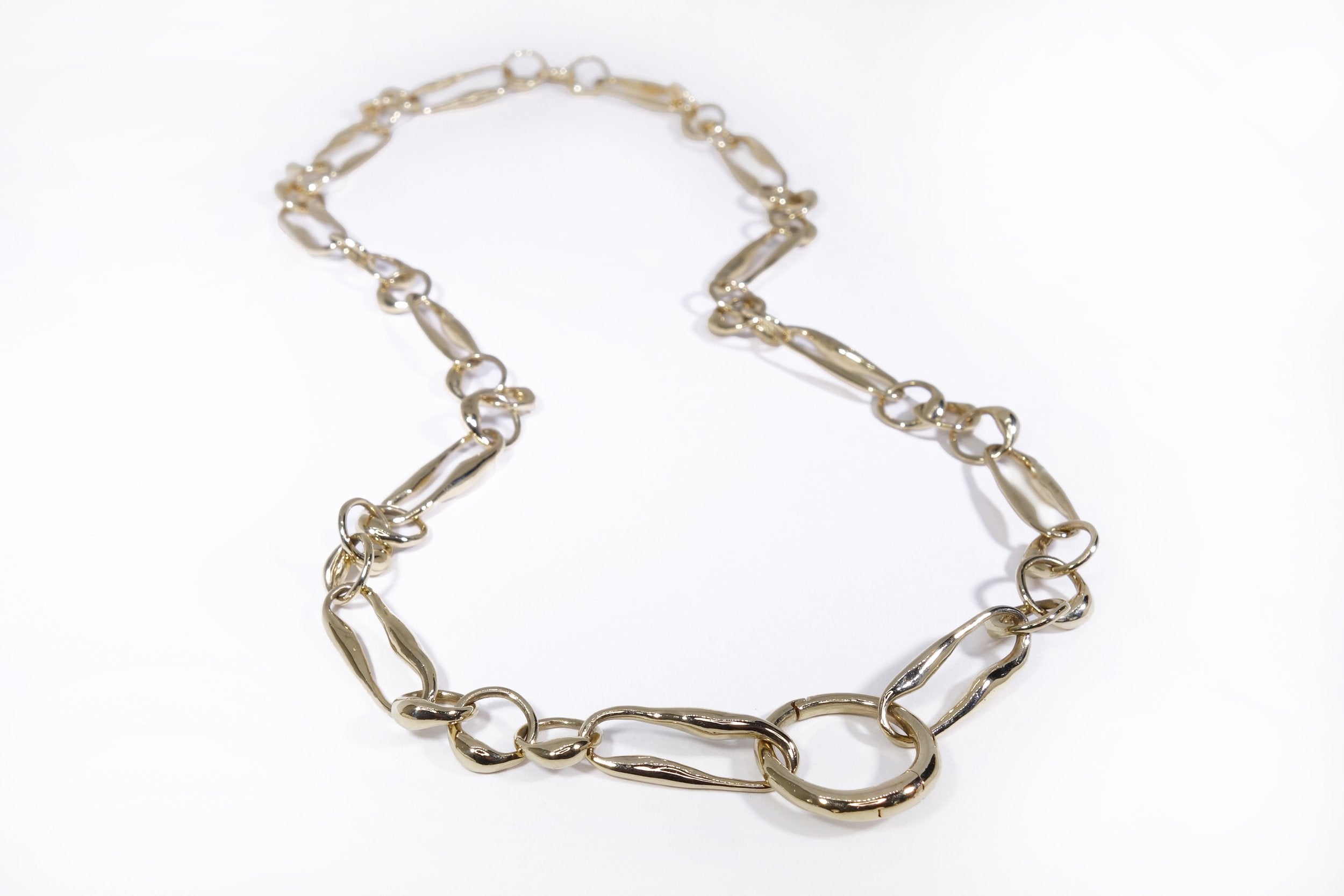 Talisman Fine Jewelry Metanoia Handmade Chain in 14k Recycled Gold