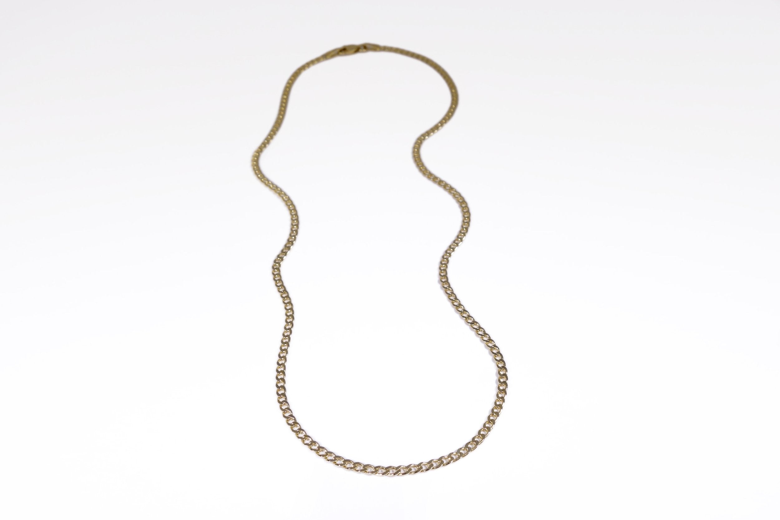 Talisman Fine Jewelry Pathway Gold Curb Chain in 14k Gold
