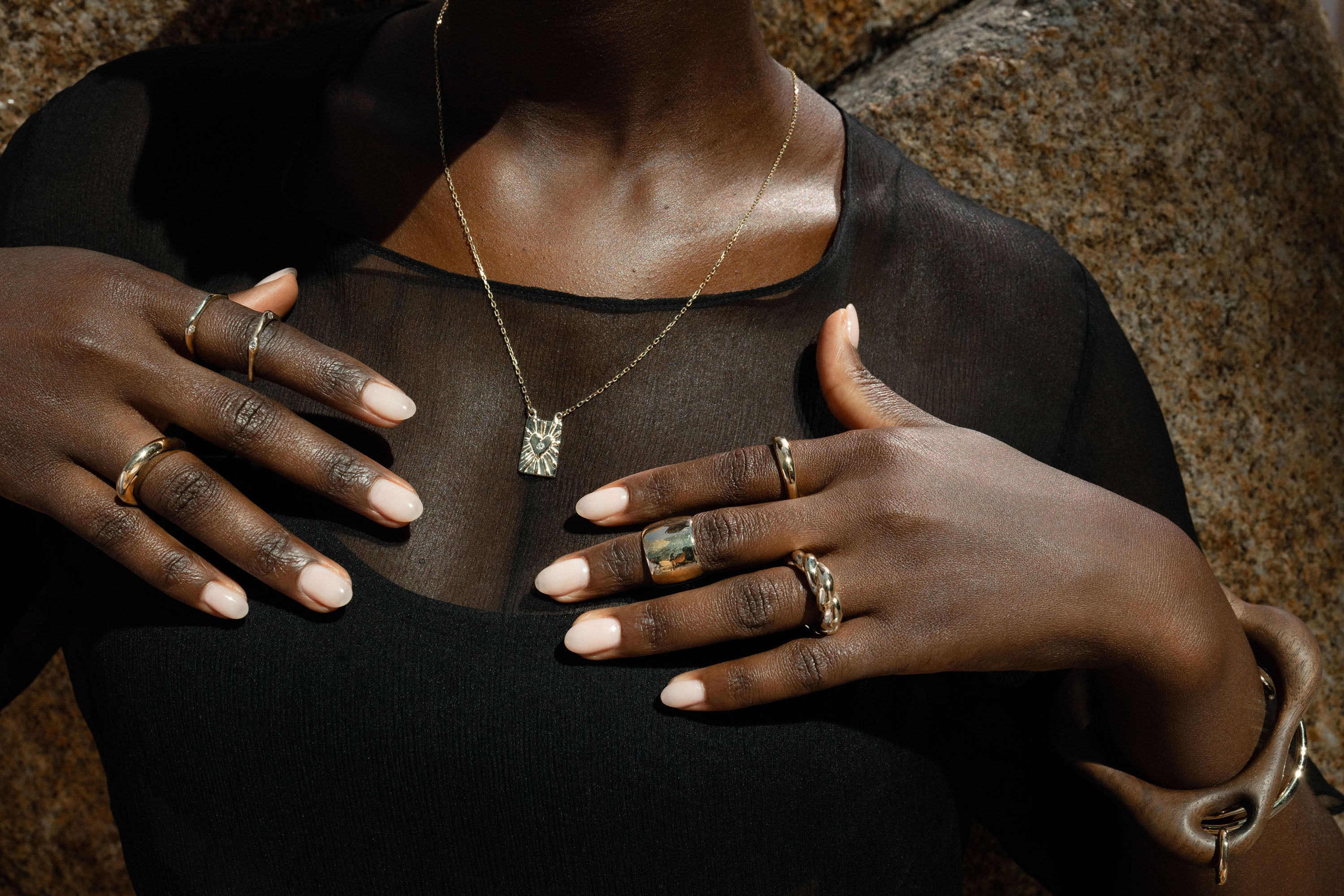 Angelic Light Scapular Necklace