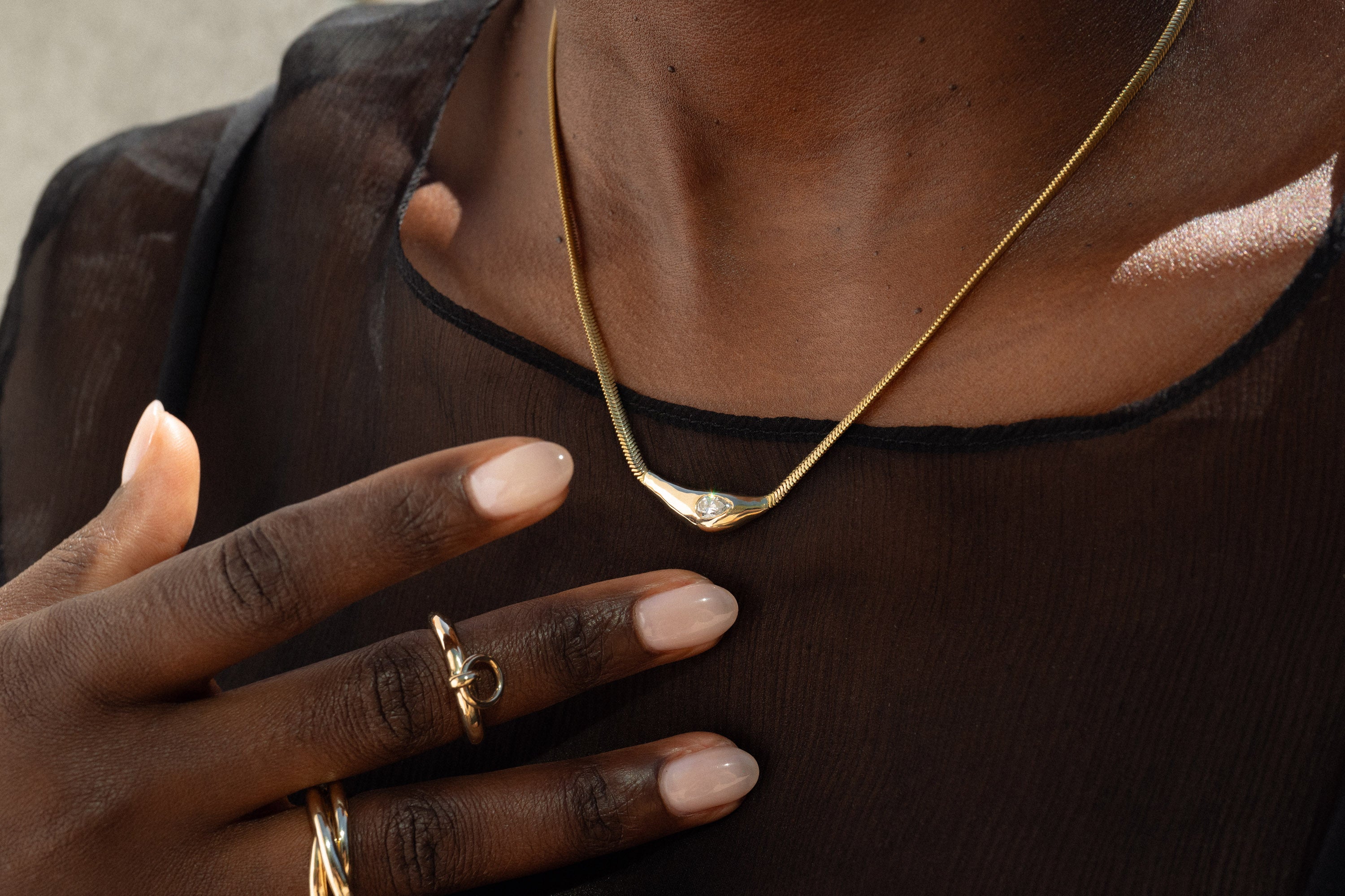 Where the Light Comes Through Necklace