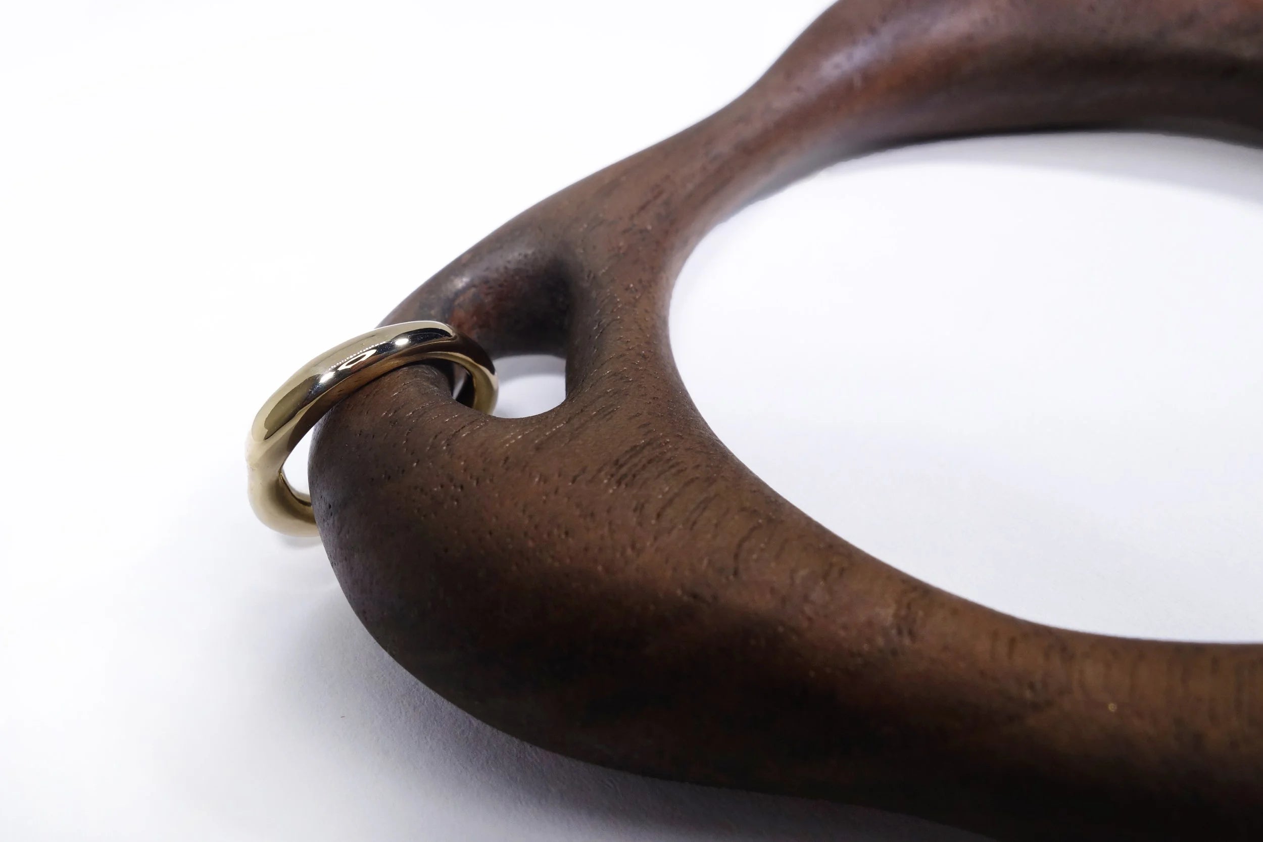 Talisman Fine Jewelry Tete-a-Tete Bracelet in Walnut & 14k Recycled Gold