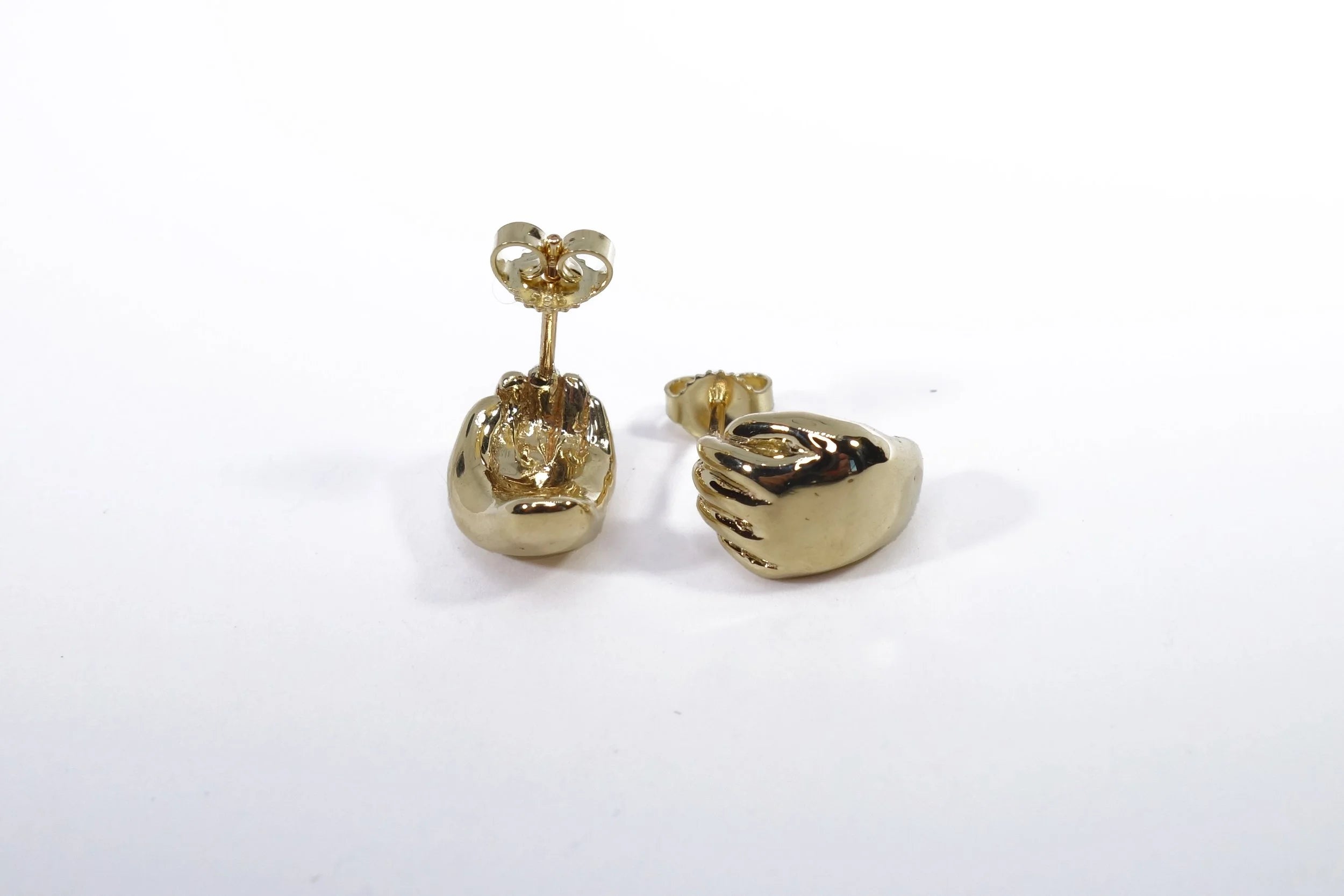 Talisman Fine Jewelry Held Earrings in 14k Recycled Gold