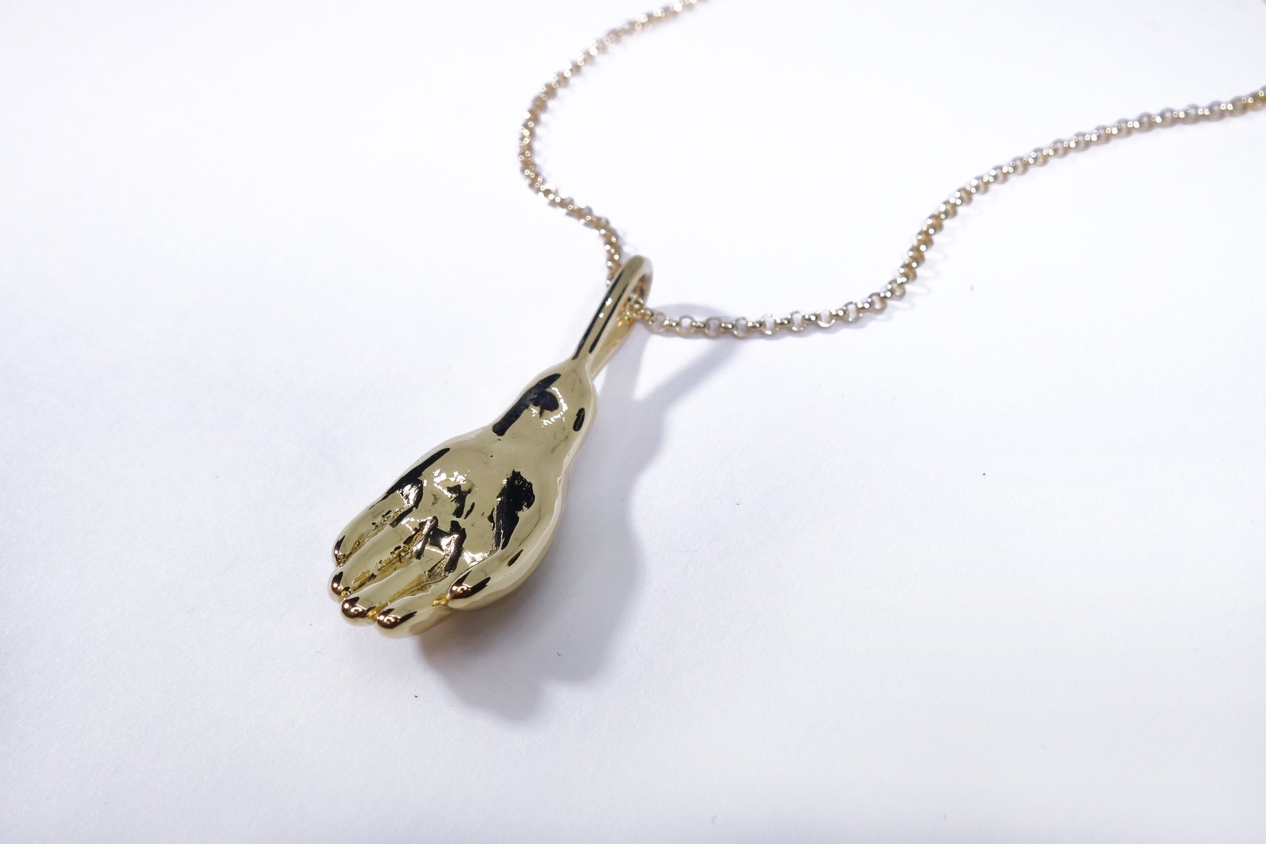 Talisman Fine Jewelry Held Necklace in 14k Recycled Gold