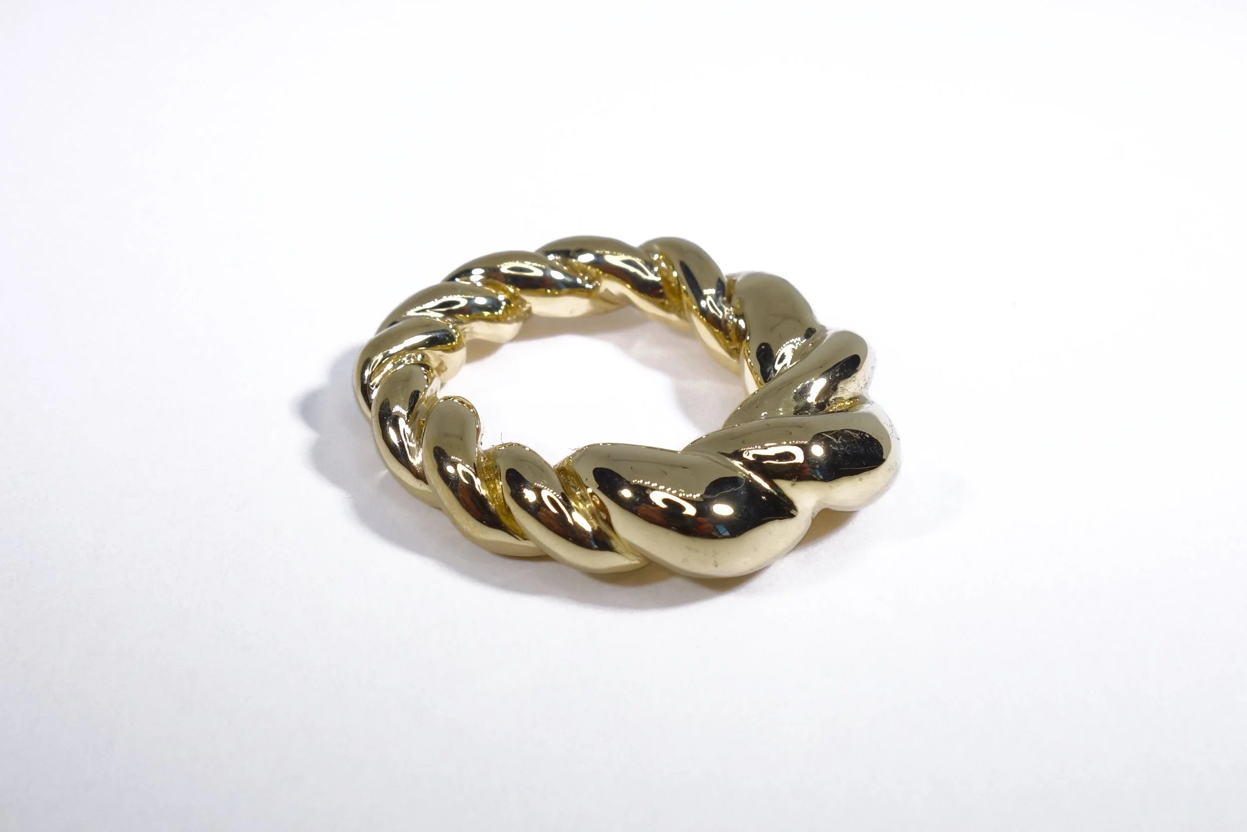 Talisman Fine Jewelry Helix Dome Ring in 14k Gold