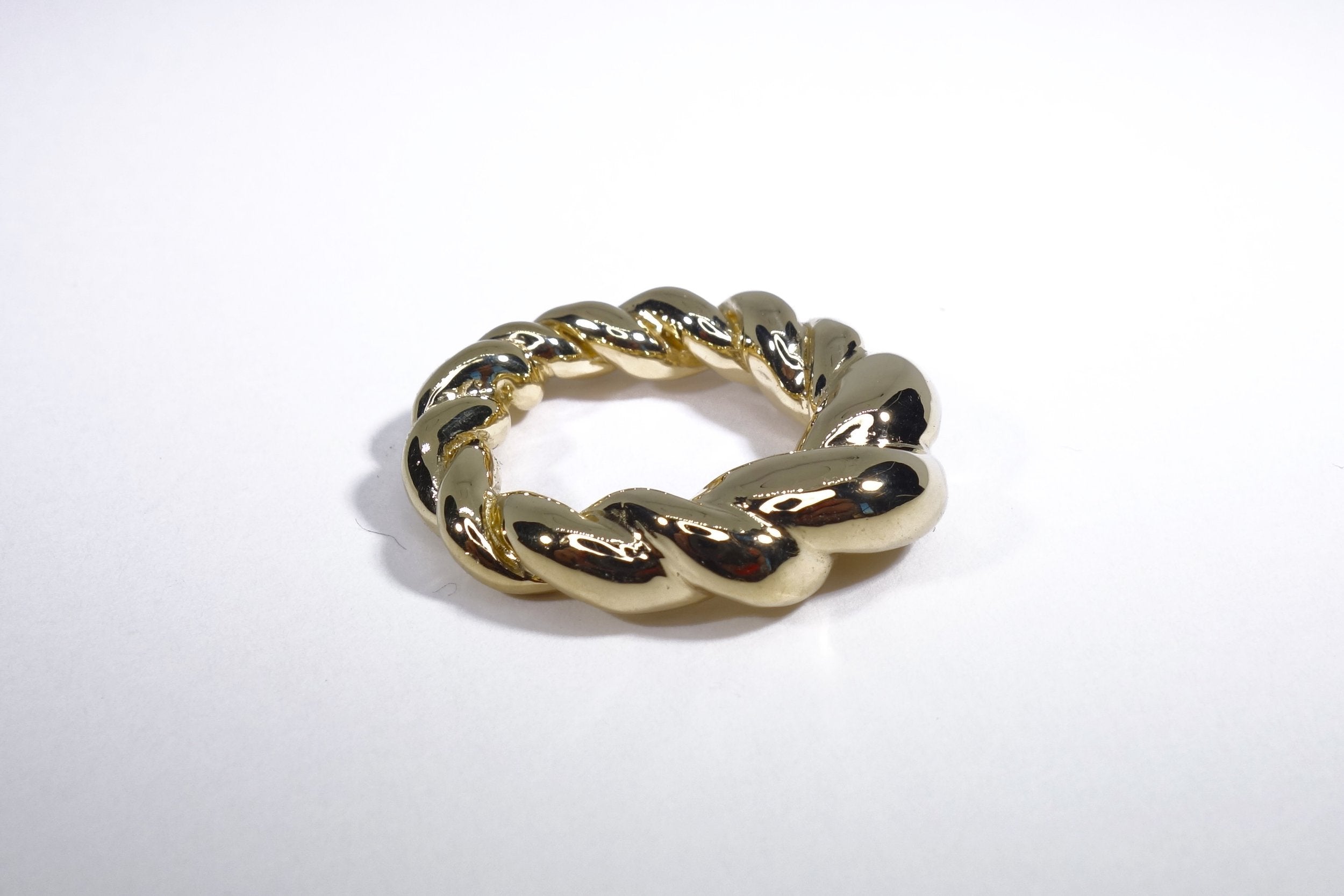 Talisman Fine Jewelry Helix Dome Ring in 14k Gold