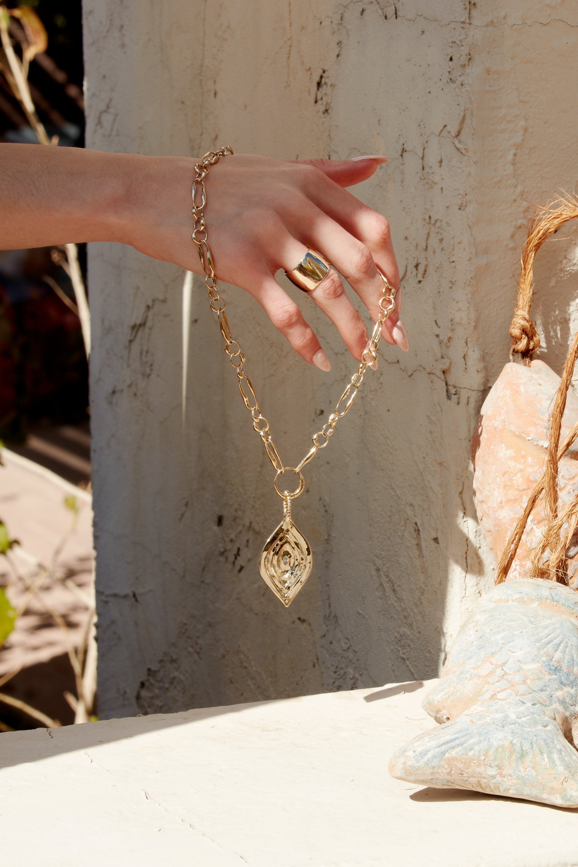 Talisman Fine Jewelry Metanoia Handmade Chain in 14k Recycled Gold